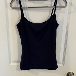 Classic Navy Spaghetti Strap Women's Tank Top